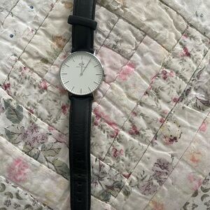 JBW Black Leather Watch